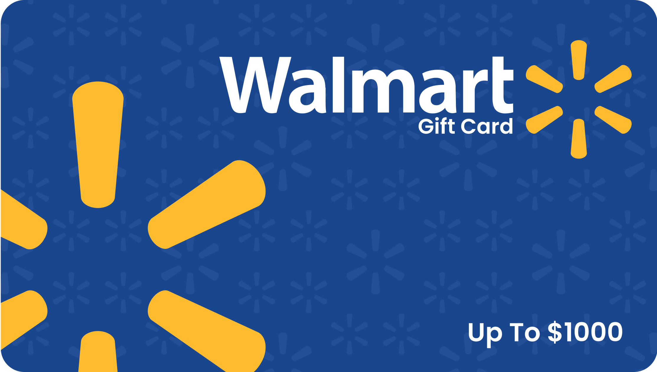 $1,000 Walmart gift card promotion